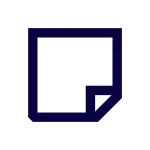 Post It SVG Icon